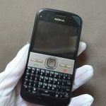 Nokia E5-00 - független - fekete fotó