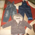 Gyermek téli ruhacsomag 2-3-éves fiúnak ELADÓ! 3 db. fotó