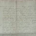1850 évi Fürdőépítési megállapodás, szerződés 8 oladalas fotó