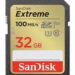 SanDisk Extreme 32 GB SDXC UHS-I Class 10 memóriakártya fotó