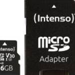 Intenso 16GB microSDHC UHS-I Class 10 memóriakártya fotó