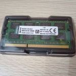 Kingston 8Gb DDR3 1600mhz PC3-12800 laptop memória újszerű KVR16S11/8 fotó