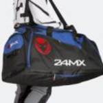 Új 24MX 150 literes kék/fekete MX, motocross, cross táska, sporttáska, utazótáska, gearbag eladó fotó