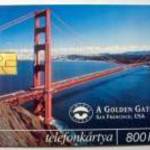 Telefonkártya 2000/11 - Golden Gate Híd fotó