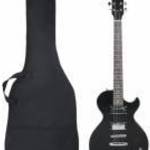 Fekete elektromos gitár kezdőknek tokkal 4/4 39" - vidaXL fotó