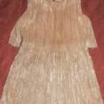 enyhén csillogó pelerines pliszírozott ujjatlan ruha 12-18 hó / 86 cm Young Dimension fotó