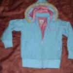kapucnis kék dzseki rózsaszín béléssel Rip Curl h: 41 cm mb: 68 cm fotó