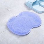 MassageBrush kefe lábmosáshoz és pihentető masszázshoz kék fotó