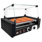 Görgős virsli sütő-melegítő gép Hot Dog készítéshez fotó