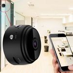 Mini éjjellátó biztonsági kémkamera + állvány / WiFi + Cloud + SD fotó