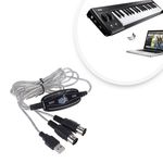 USB MIDI kábel USB MIDI adapter fotó