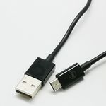 Daewoo microUSB kábel, 1 méter, fekete fotó