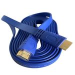 HDMI kábel 1.4 verzió, 3 m - kék - MS-610 fotó