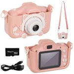 Gyerek digitális kamera, rózsaszín fotó
