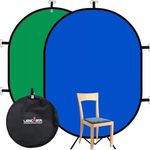 Hakutatz Chroma Key - összecsukható háttér zöld/kék 150cm*100cm fotó