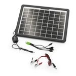 15W napelemes töltő panel - akkumulátor és telefontöltő - MS-699 fotó