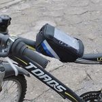 Kerékpárra szerelhető GPS és mobiltelefontartó fotó