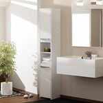 Drohmo S30 fürdőszoba szekrény, fehér fotó