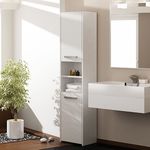 Drohmo S40 fürdőszoba szekrény, fehér fotó