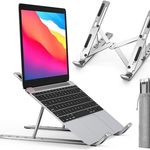 Fém laptop és tablet tartó állvány fotó