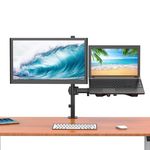 Asztali monitor és laptoptartó állvány fotó