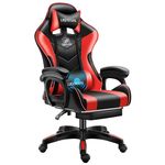 Likeregal 920 gamer szék lábtartóval- piros fotó