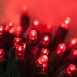 240 LED-es Energiatakarékos karácsonyfa izzó, különböző színekben fotó