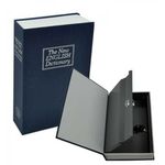 Könyv alakú biztonsági doboz, kék fotó