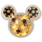Mickey krém színű desszert doboz - szappanrózsával - ferrero rocher fotó