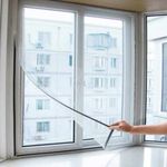 Szúnyogháló ablakra, öntapadós szúnyogháló (150 x 200 cm) fotó