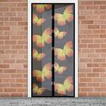 Szúnyogháló függöny ajtóra - pillangós fotó