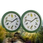 Starlyf Birdsong Clock gyönyörű madárdalokkal, 2 szett fotó