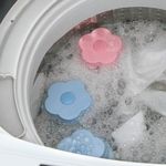 Kisállatszőr eltávolító, szőrfogó mosógépbe rózsaszín fotó
