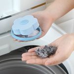Kisállatszőr eltávolító, szőrfogó mosógépbe kék fotó
