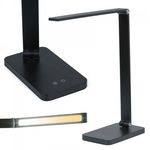 Dimmelhető asztali érintős LED-es lámpa, fekete színben fotó