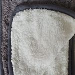 Luxus 2 rétegű ágytakaró/pléd 200x230cm - sötétszürke - MS-951 fotó