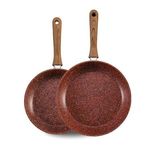 Livington Copper and Stone Pan serpenyő tapadásmentes bevonattal 24 cm + 28 cm fotó