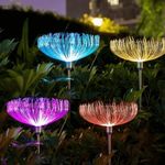 LED napelemes lámpa - medúza fotó