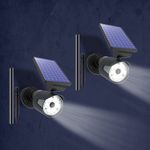 Panta Safe Light Solar napelemes kültéri LED lámpa, 2 szett fotó
