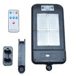 Extra fényes napelemes kültéri LED lámpa, 120W - 128 LED, távirányítóval (HS-8013) fotó