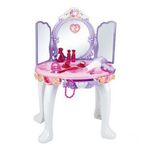 Játék fésülködő asztal hercegnős, lila-rózsaszín fotó
