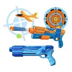 Játékfegyver kiegészítőkkel, kék fotó