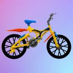 1: 18 Kerékpár modell finger bike ujj bicikli + cserélhető kerekek fotó