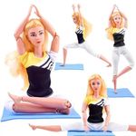 Joga fitnesz baba kb 30 cm fotó