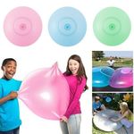 Felfújható Bubble Ball labda - rózsaszín fotó