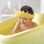 Hajmosó sapka gyerekeknek, korona formájú szemvédő fürdőszobai sapka fotó