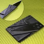 Bankkártya alakú kés egyedi dizájnnal és rozsdamentes acél pengével! fotó