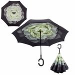 Fordított esernyő mintával virág minta fotó