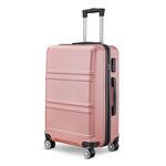 BeComfort L05-R-55, ABS, guruló, rosegold bőrönd 55 cm fotó