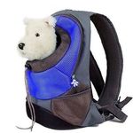 Kutya, kisállat hordozó hátizsák - kék fotó